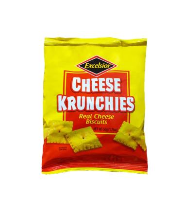 Excelsior Cheese Krunchies 50g Box of 24-Fd
