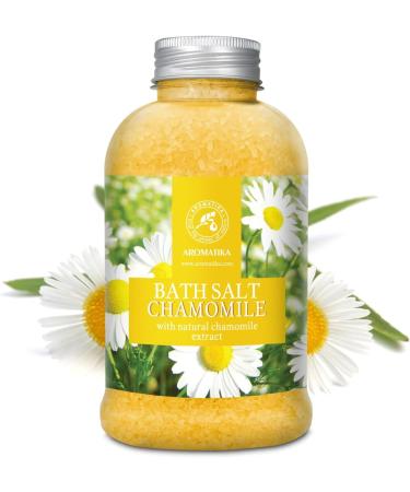 Bath Sea Salt Chamomile 21.16 Oz (600g) | Natural Chamomile Extract for Relaxing Bath Soak | Muscle Relaxation & Aromatherapy | Herb Bath Salt | Body Care Essential - Buy Online on GoSupps.com