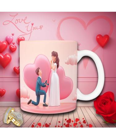 Handicraft Bazarr Best Gift On Propose Day | Valentine Week Gift | Gift For Women Men | Premium Quality Coffee Mug - Buy Online on GoSupps.com