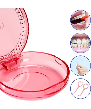 Dnom Dinos Portable Retainer Box & Aligner Storage Case | Orthodontic Dental Case with 2 Aligner Tools - International Shipping Available - Buy Online on GoSupps.com