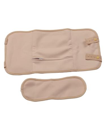 Castor Oil Neck Pack - Comfortable & Washable Colon Drainage Wrap for Adults - Skin-Colored - Buy Online on GoSupps.com