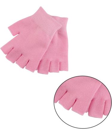 DOITOOL Spa Glove Fingerless Mittens The Mitten The Glove Oveglove Moisturizing Gloves Spa Gloves Fingerless Gloves Hand Moisturizer Gloves Moisturizing Hand Gloves Gel Gloves Blush Care - Buy Online on GoSupps.com