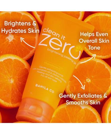 Clean it Zero Brightening Peeling Gel - Gentle Exfoliating Cleanser for Radiant Skin - Buy Online on GoSupps.com