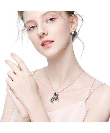 Shop Elegant OralGos Ethnic Style Scarf Clavicle Chain Necklace - Adjustable Silver Jewelry for Fashion Lovers | International Shipping - Buy Online on GoSupps.com