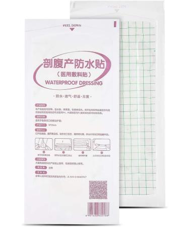 Silicone Scar Sheets & Strips - 5 Pcs Waterproof Keloid & Surgical Scar Remover Tape | Professional Wound Dressing & Shower Protector - Buy Online on GoSupps.com
