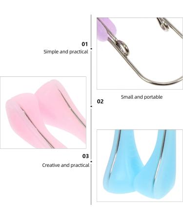Lot de 3 Rehausseurs de Nez en Silicone Color s Pinces Nez Beaut Pratiques pour Modeler et Lifter le Pont Nasal Outils de Lifting Confortables et Discrets - Buy Online on GoSupps.com
