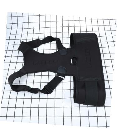 KALLORY Posture Brace for Women & Men - Adjustable Posture Corrector Belt - Improve Posture & Comfort - Black - Buy Online on GoSupps.com