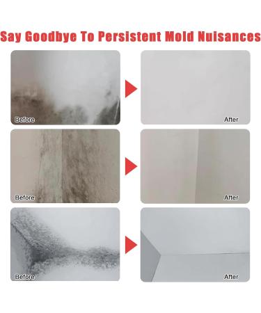 Mould Remover Gel Mould and Mildew Remover Deep Mould Remover Gel Household Mould Miracle Remover Mould Remover Gel for Kitchen Bathroom Tile Stains Sink 120g - Buy Online on GoSupps.com