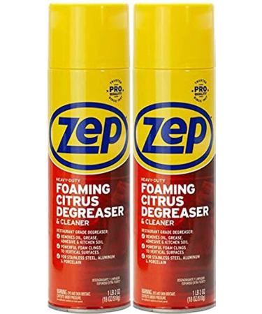 Zep Heavy-Duty Oven and Grill Cleaner ZUOVGR19 (2-Pack) Dissolves Grease on  Contact