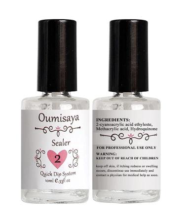 Oumisaya Nail Dip Powder Liquid Set: Primer Bond, Base Coat, Activator, Top Coat DP008 - Buy Online on GoSupps.com