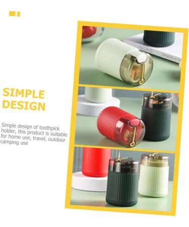 Buy Hemoton Dental Floss Picks - 15-Piece Push Container Toothpick Dispenser for Easy Flossing | International Shipping Available - Buy Online on GoSupps.com