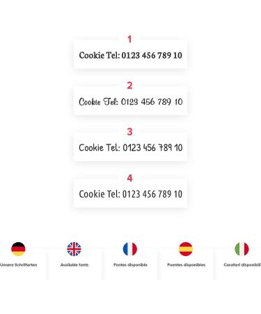 ENGRAVO Custom Black Dog Tag Paw - Personalize with Your Engraving | Small 26mm - Buy Online on GoSupps.com