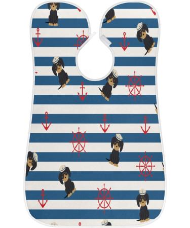 Beard Bib Apron for Men | Waterproof Hair Catcher & Grooming Cape | Perfect for Shaving & Trimming | Dog Anchor Included - Buy Online on GoSupps.com