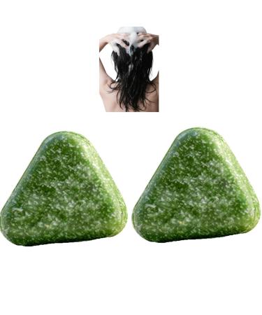 ZHJZGS Shampoo Bar 120G Natural Usman Grass Solid Shampoo for All Hair Types Oil Control and Strengthens Hair Roots Moisturizes and Travel Friendly Soft and Mild Makes That 2 Pack