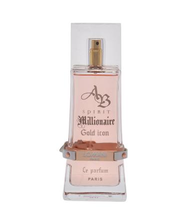 Lomani AB Spirit Millionaire Le Parfum Gold Icon EDP Spray Women 3.3 oz - Buy Online on GoSupps.com