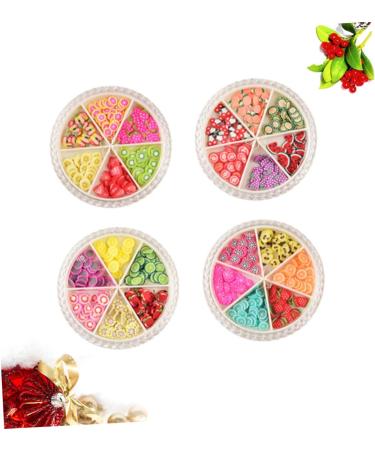 FOMIYES 4 Box Nail Art Decals Diy Nail Slice Decorations Fruit Slices Nail Art Decorations Manicure Decals Nail Art Stickers Manicure Art Stickers Nail Transfers Assorted Nail Stickers 3d - Buy Online on GoSupps.com