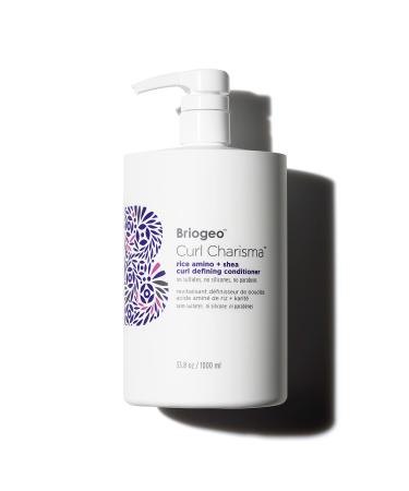 Briogeo Curl Charisma Hydrating Conditioner | Define and Moisturize Wavy  Curly  and Coily Hair | Vegan  Phalate & Paraben-Free | 33.8 Ounce