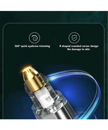 Electric Eyebrow Trimmer 2 in 1 Fast Charging Portable Heated Eyelash Curler for Home Use - Buy Online on GoSupps.com