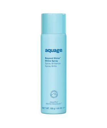 Aquage Beyond Shine Spray Adds Brilliant Shine to Finished Styles With Or Without Thermal Styline Floral - Consciously Crafted 4.6 Fl Oz (Pack of 1)