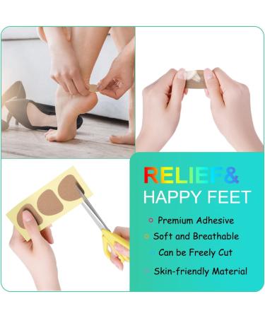 Moleskin Tape for Feet Blisters - 10 Sheets | Blister Prevention & Protection Pads - Buy Online on GoSupps.com