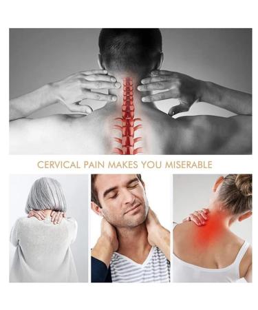 Breathable Cervical Neck Support for Pain Relief | Unisex Ergonomic Design | Ideal for Travel & Everyday Use - Buy Online on GoSupps.com