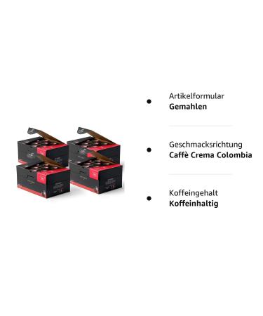 TCHIBO CAFISSIMO Caff Crema Colombia Coffee Capsules - 384 Sustainable & Fair Trade 8g Packs Expressive Flavor with Lime - Shop Internationally - Buy Online on GoSupps.com