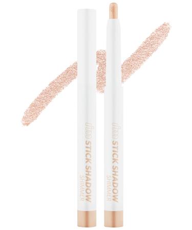 I'M MEME I'm Stick Shadow Shimmer | Long Wear Creamy Eyeshadow Stick | Easy Blending Shimmer Finish Formula Suitable for Beginners | 001 Sugar Bling