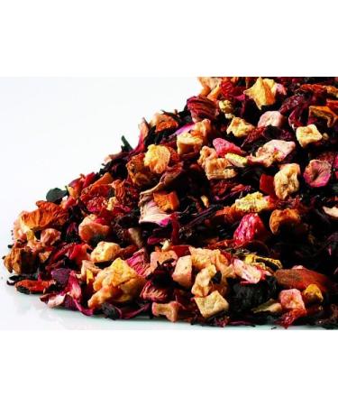 TeeFARBEN Strawberry and raspberry tea - 250g in an aroma-preserving pack