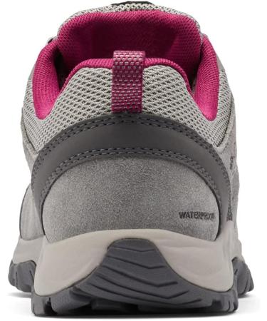 Columbia Redmond III WP Women's Waterproof Hiking Shoes - EU Size 38 - Ti Titanium & Red Onion - Buy Online on GoSupps.com