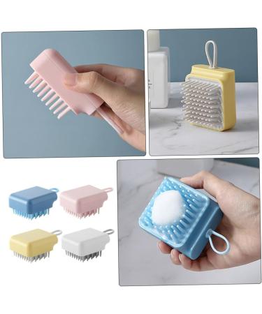 FRCOLOR 8 STK Massage Shampoo Brush & Body Washer - Scalp Scrubber for Hair Care & Shower Use - Buy Online on GoSupps.com