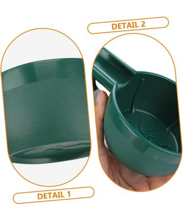 Plafope Antique Razor Shell Soap Bowl | Small Shaving Container & Cup Handle | Ideal for Men's Grooming - Buy Online on GoSupps.com