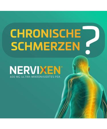 Nervixen - Chronic Pain Relief for Lower Back & Neuropathic Issues | 20 Tablets for Neuro-Inflammation Management - Buy Internationally - Buy Online on GoSupps.com
