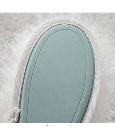 Ladies Slippers Women Fluffy Slippers Winter Warmth Faux Fur Home Plush Flat Slippers Ladies Ultra Soft Comfy Fluffy Casual Slides Furry Shoes for Indoor Outdoor - Buy Online on GoSupps.com