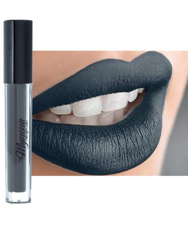 Mynena Gray Liquid Lipstick Matte Velvet Finish Long Lasting Waterproof Lightweight Talc-Free Mica-Free Gluten-Free Paraben-Free | Alvira
