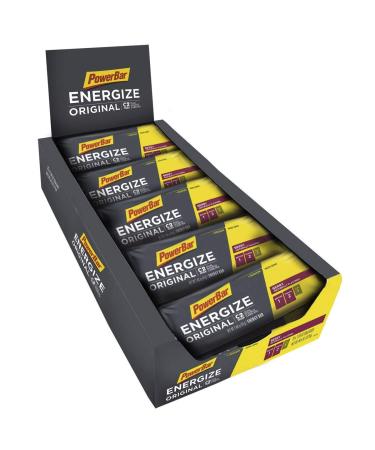 PowerBar Energize Original – ‘The Original’ Energy Bar for Endurance & Team Sports Athletes – Fueling Champions for 30+ years: 25 x 55g Bars - Berry Berry 25 Count (Pack of 1)