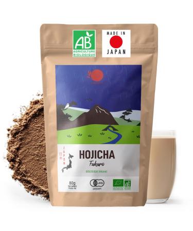 Origeens ORIGEENS Organic Japanese Hojicha Tea Powder - Organic Hojicha Tea Powder - 80g Bag