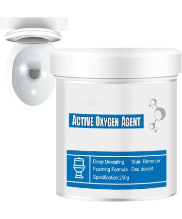 Toilet Bowl Cleaner Powder | Toilet Bowl Cleaner Powder | Active Oxygen Agent for Kitchen Toilet Pipe Dredging Shrigm 250g - Buy Online on GoSupps.com