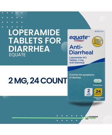 Buy SCHMIDT EMPIRE Loperamide Tablets 2mg for Diarrhea Relief | Fast Shipping Worldwide - 24 ct - Buy Online on GoSupps.com