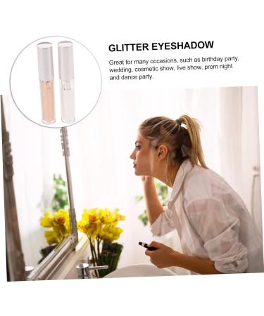 Healeved 2pcs Liquid Eyeshadow Shiny Eye Shadow Makeup Product Makeup Tools Eye Cosmetics Makeup Stuff Women Bling Eyeshadow Sparkly Eyeshadow Liquid Glitter Eyeshadow Liquid Eye Shadow - Buy Online on GoSupps.com