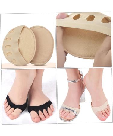 FRCOLOR 12 Pairs High Heels Forefoot Pad Black Sheer Top Non- Slip Toe Half Socks Black Womens Top Socks Women Sandalias para Hombres Nails Gel of Foot Cotton Sock Pad Ladies Breathable - Buy Online on GoSupps.com