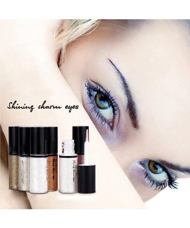 Aesyorg 10 PCs Diamond Glitter Eyeliner Set | 5 Colors Waterproof Shimmer Eyeshadow for Party & Cosplay Makeup - Buy Online on GoSupps.com