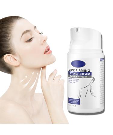 Tighten and Lift Neck Cream - Neck Firming Cream with Retinol and Collagen - Neck Cream Rich in Hyaluronic Acid and Vitamin B5+E - Tightening Lifting Sagging Skin Neck Moisturizer 50ml