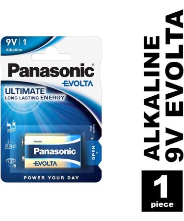 Buy Panasonic Evolta 9V Alkaline Battery 6LR61EGE - Long-lasting Power for All Devices - Buy Online on GoSupps.com