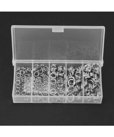 Broco Fishing Accessories Rings - 200pcs Stainless Steel Double Split Ring Connector for Tackle - Premium Fishing Gear - Buy Online on GoSupps.com