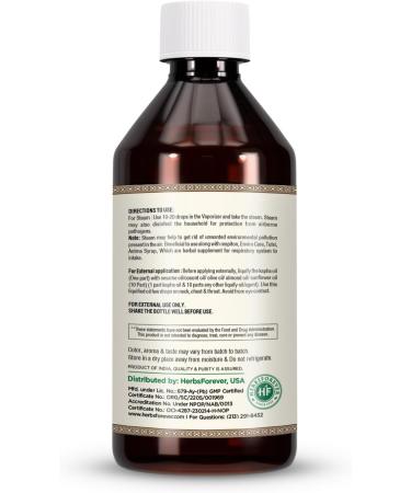 Kapha Oil - Organic Body Massage Oil for Balancing Kapha Dosha Enhancing Respiration & Energy - Cold Pressed Non-GMO Vegan - 4 fl oz (120 ml - Buy Online on GoSupps.com