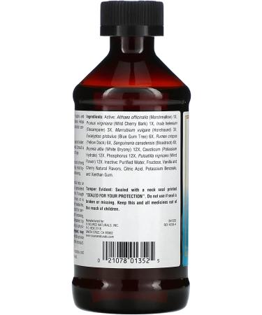 Source Naturals Wellness Cough Syrup 8 fl oz - Natural Relief for Cough & Throat - Buy Online on GoSupps.com