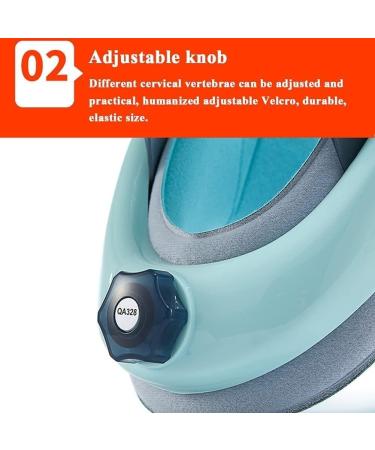 Ininosnp Inflatable Cervical Brace | Adjustable Neck Support & Pain Relief Device for Chronic Neck Pain - Buy Online on GoSupps.com