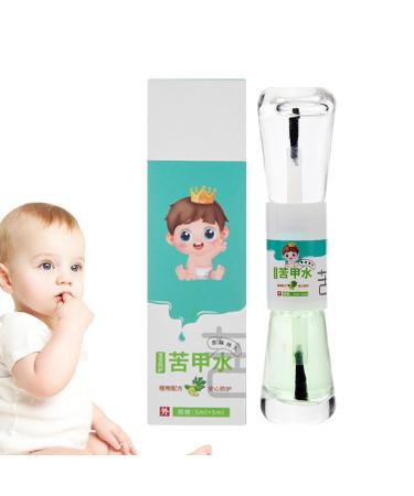 Anti-bite nail polish anti-bite nail cap 5ml anti-bite nail polish - Stops thumb sucking with a bitter taste safe and effective invisible non-stick coating