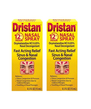 Dristan 12-hr Nasal Spray 0.5 Ounce (Value Pack of 2)