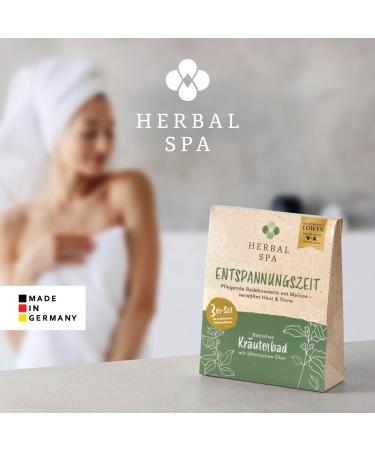 Herbal Spa Cold & Relaxation - 2x 3 Herbal Pillows (100g) | Nursing Bathing Cosmetics with Essential Oils | Pampered Skin & Senses | Pure Nature Power (300g) - Buy Online on GoSupps.com
